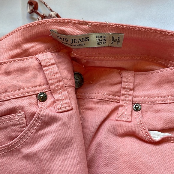 Bundle-1 Paige Skinny Verdugo Jeans Size 27 - Iris Pant Size 5 and 2 Summer tops - Picture 16 of 16